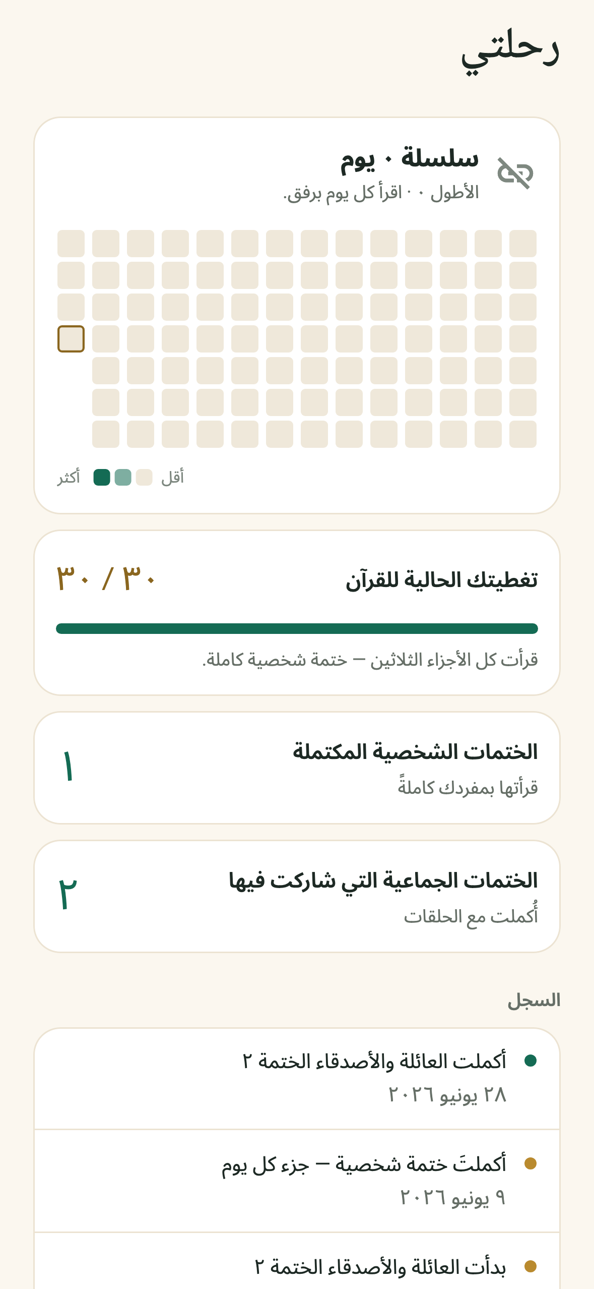 تقدّم القراءة